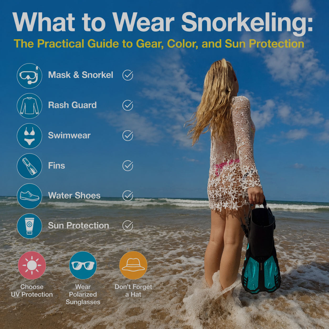 What to Wear Snorkeling: The Practical Guide to Gear, Color, and Sun Protection