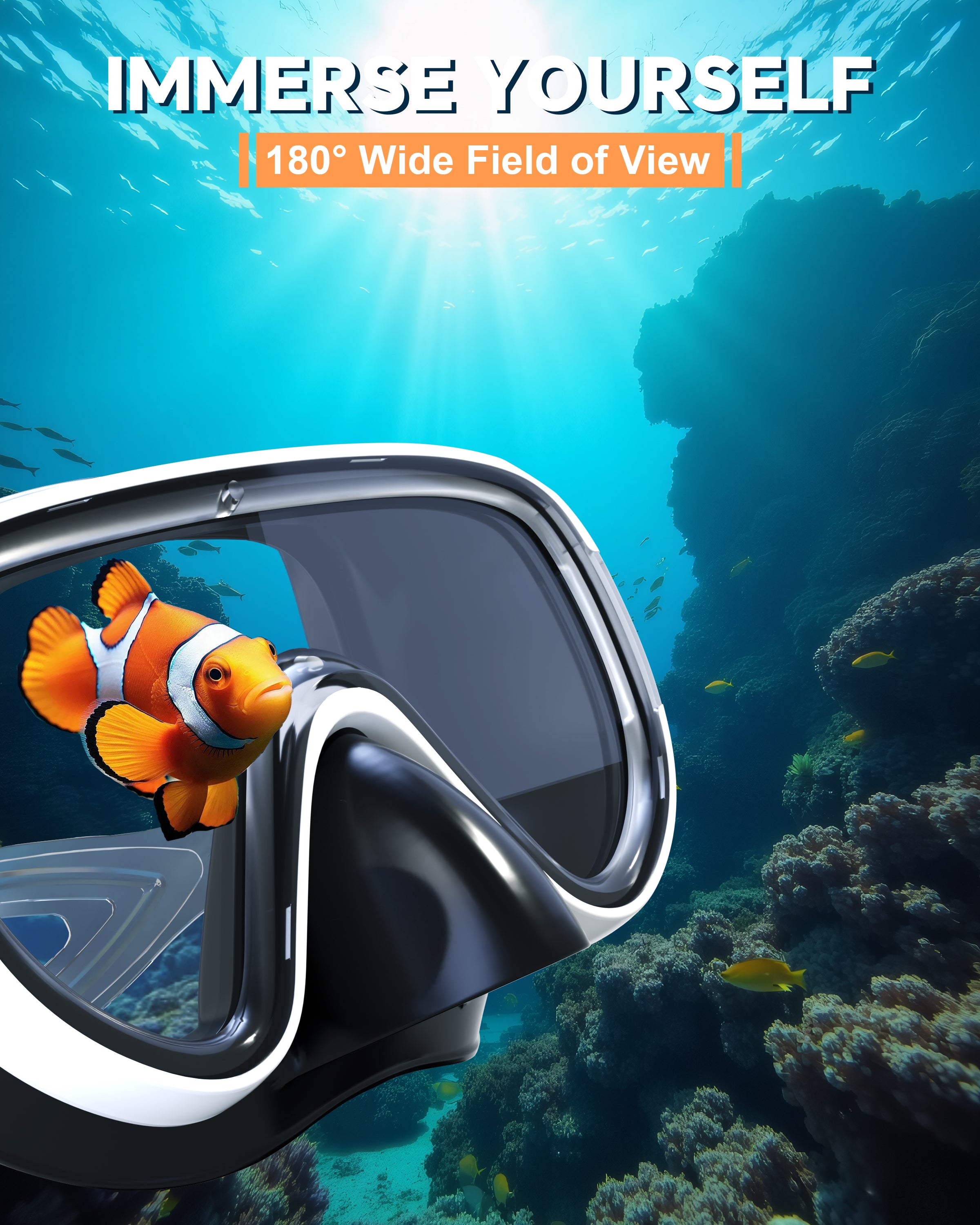 Snorkeling Gear Set for Adults-G2RISE SN05