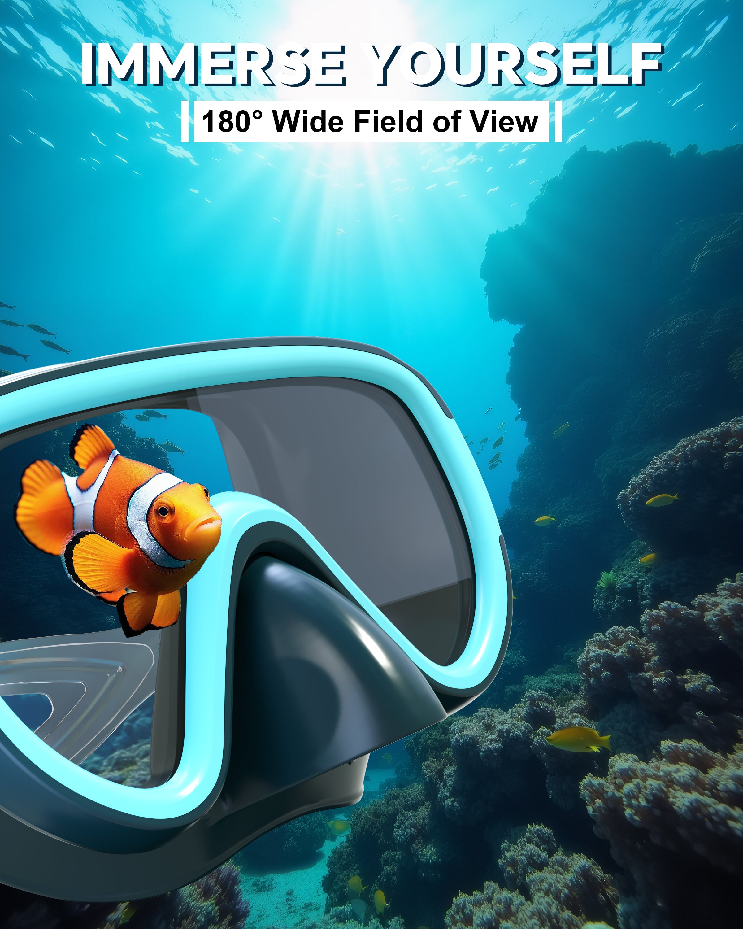 Snorkeling Gear Set for Adults-G2RISE SN05