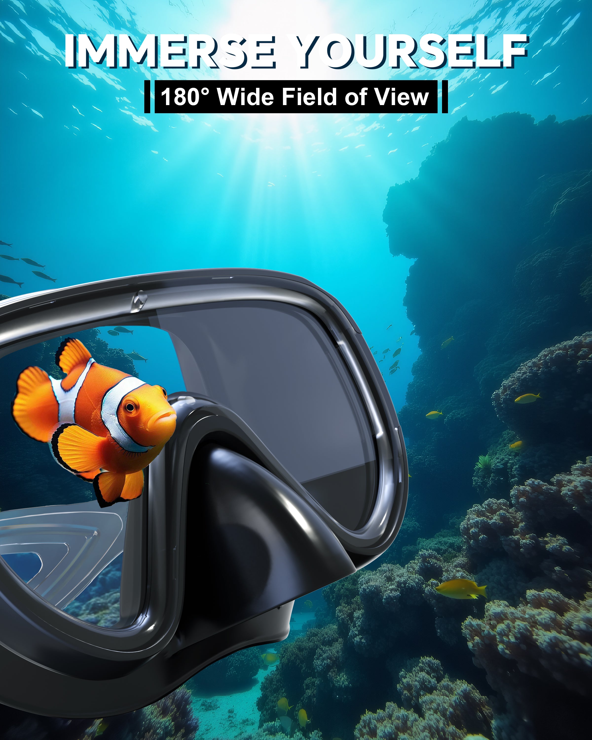Snorkeling Gear Set for Adults-G2RISE SN05