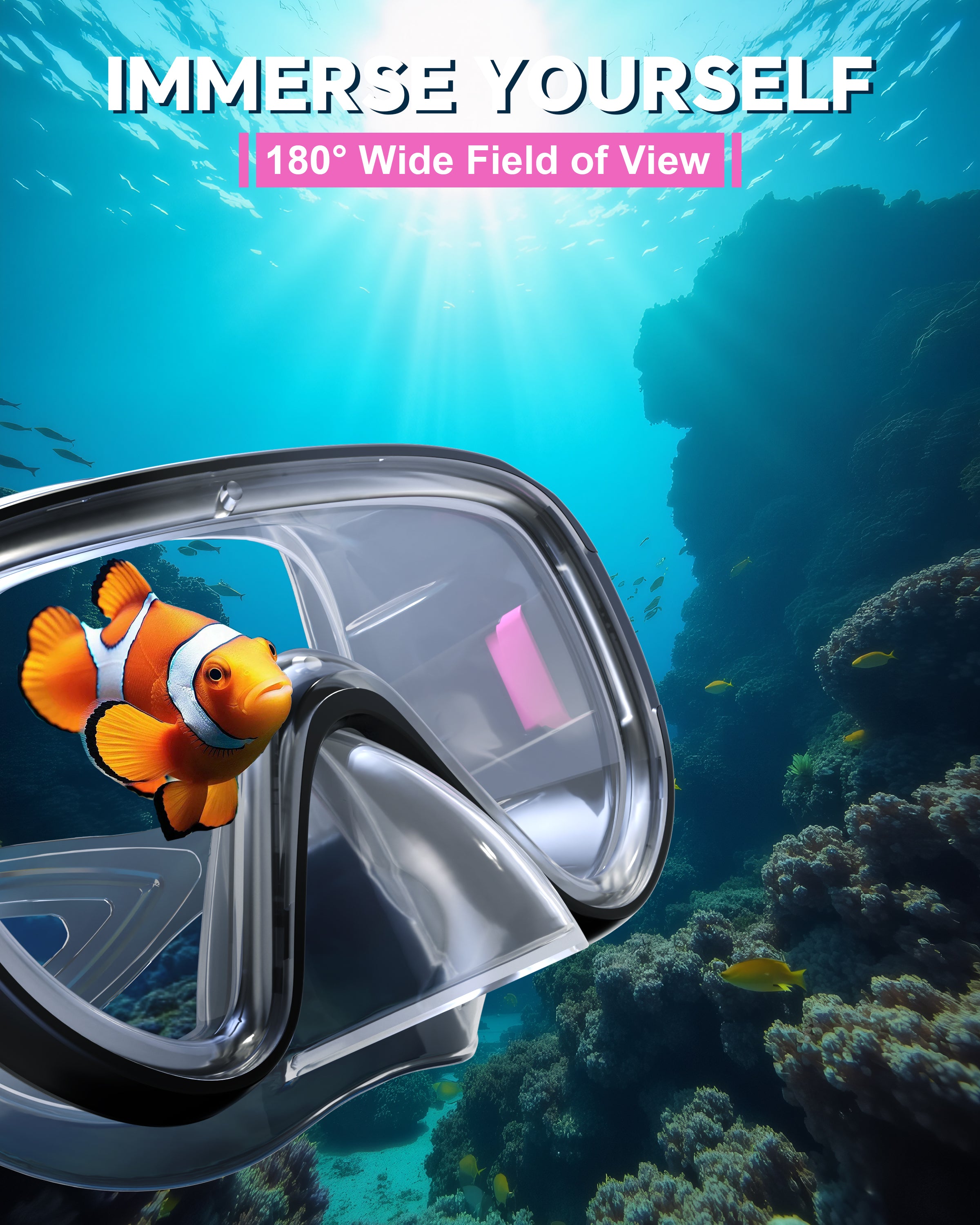 Snorkeling Gear Set for Adults-G2RISE SN05