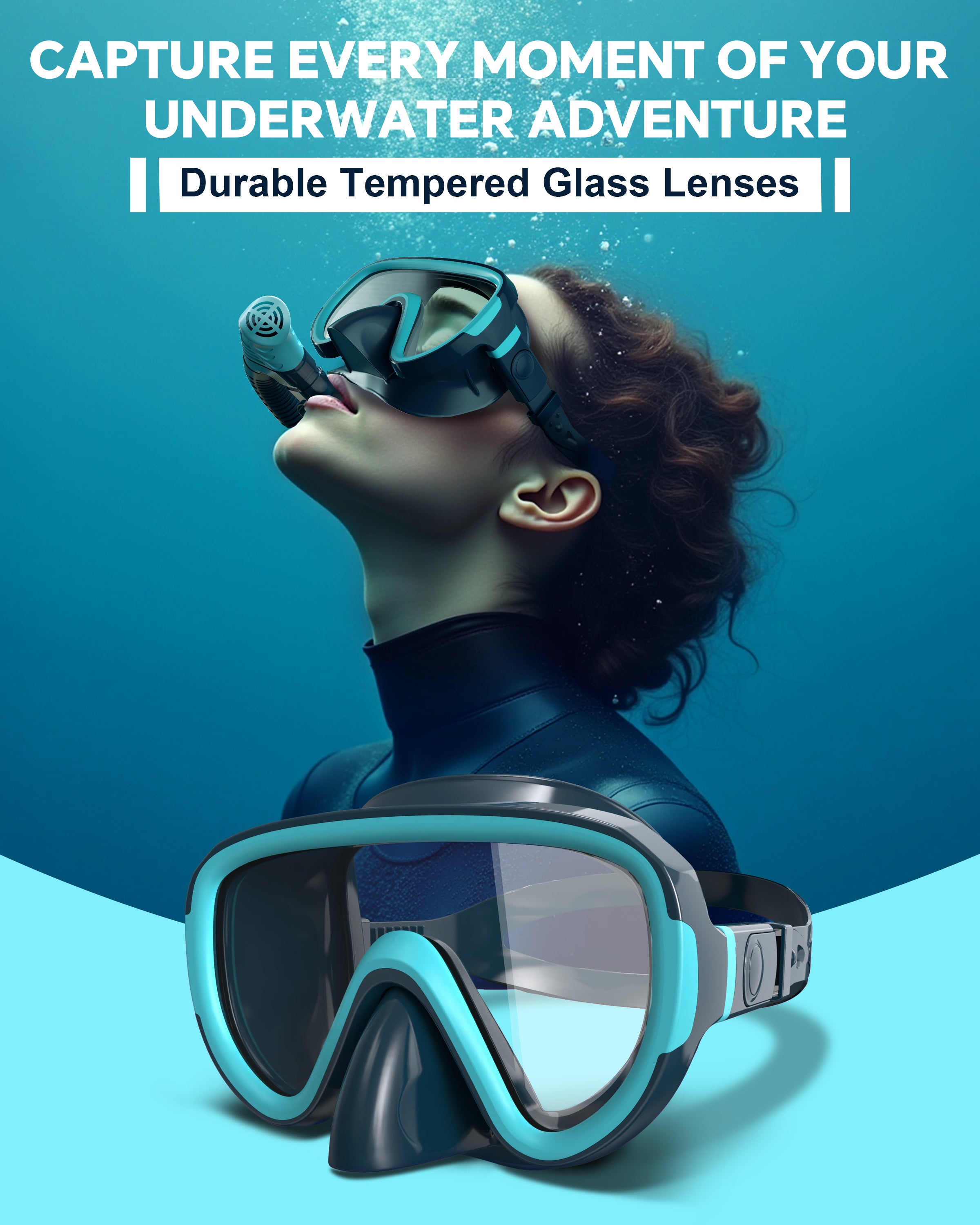 Snorkeling Gear Set for Adults-G2RISE SN05
