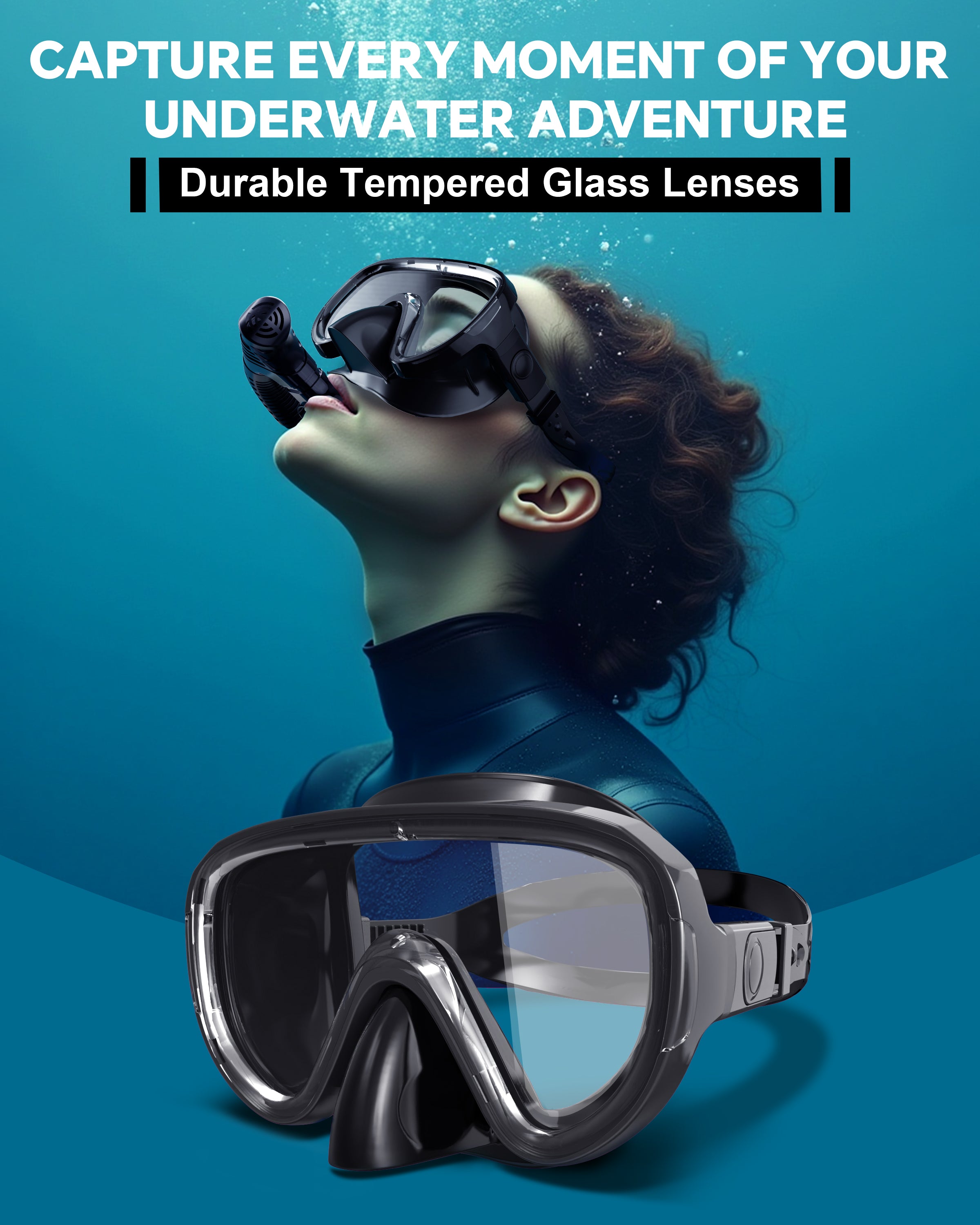 Snorkeling Gear Set for Adults-G2RISE SN05