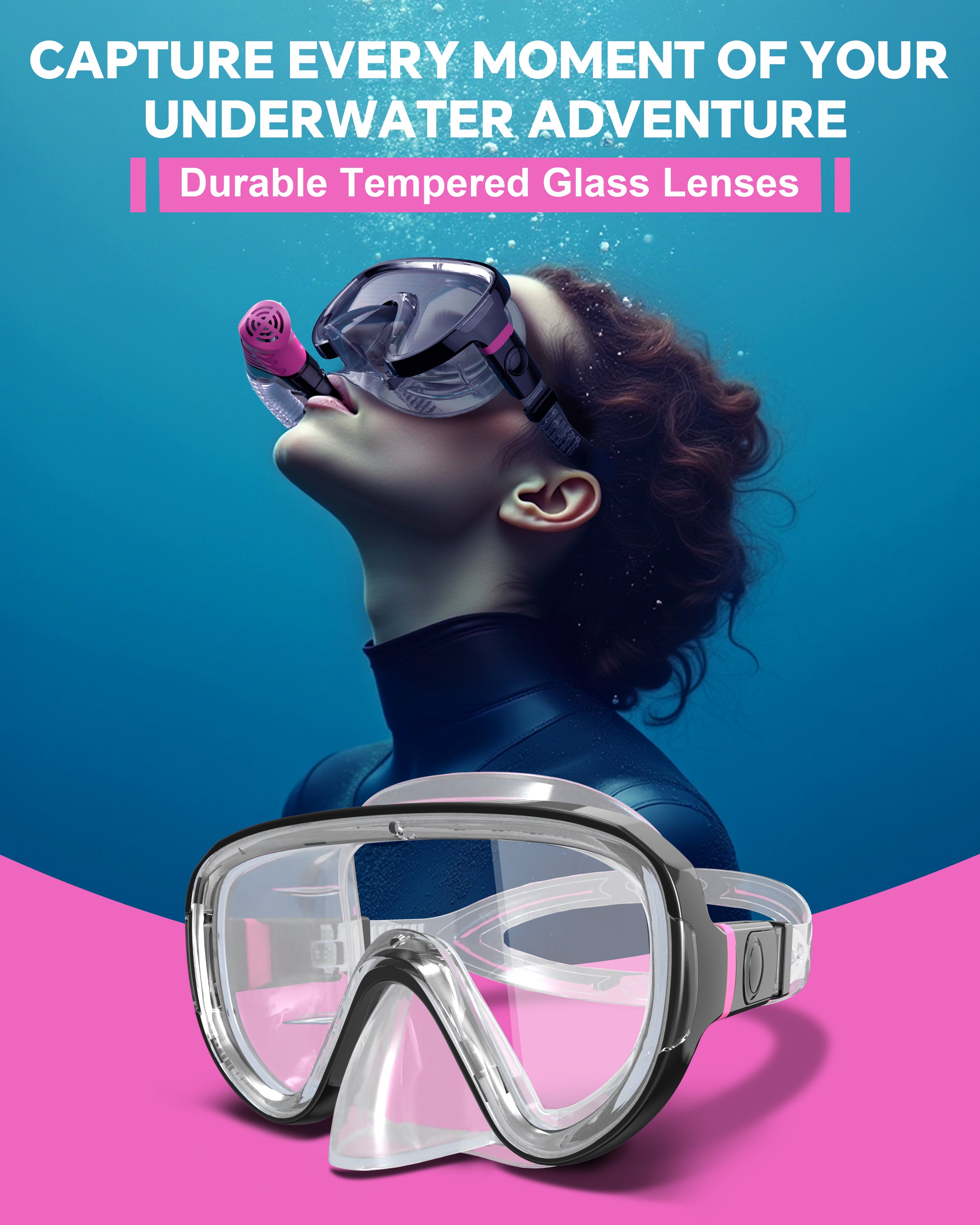 Snorkeling Gear Set for Adults-G2RISE SN05