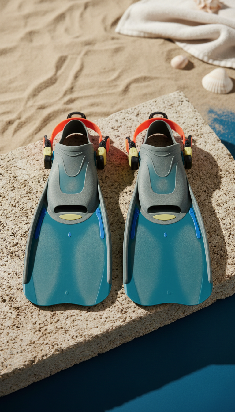 Neoprene Travel Snorkeling Fins
