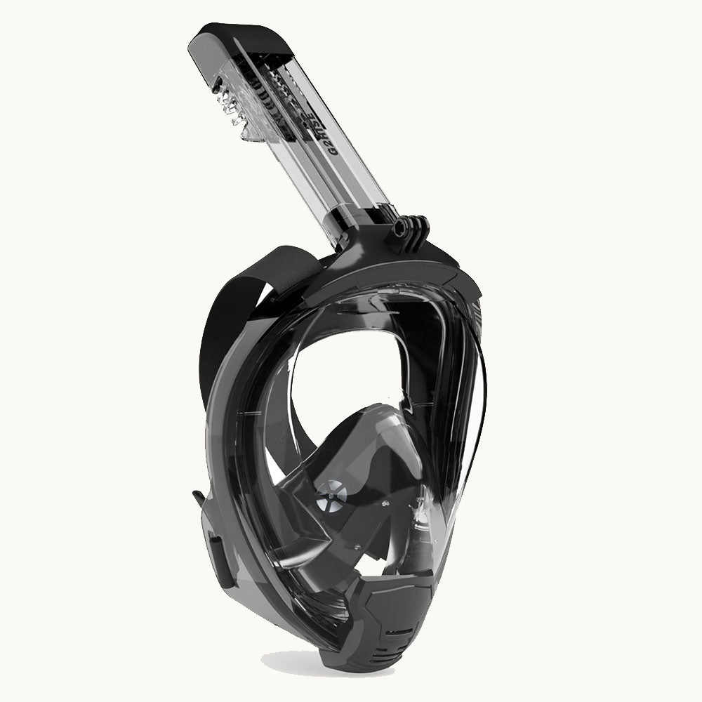 G2RISE SN04 Adult Full Face Snorkel Mask–Black