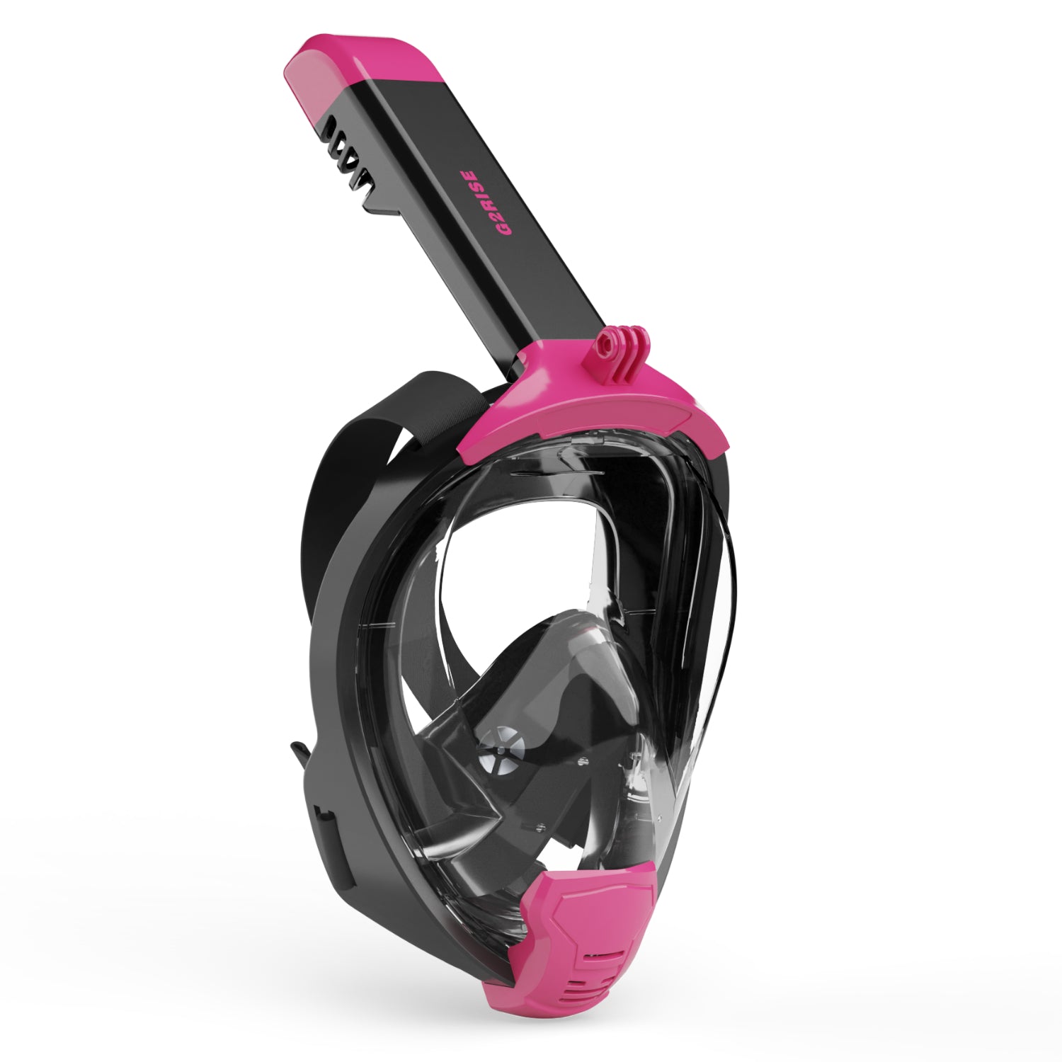 G2RISE SN04 Adult Full Face Snorkel Mask–Black