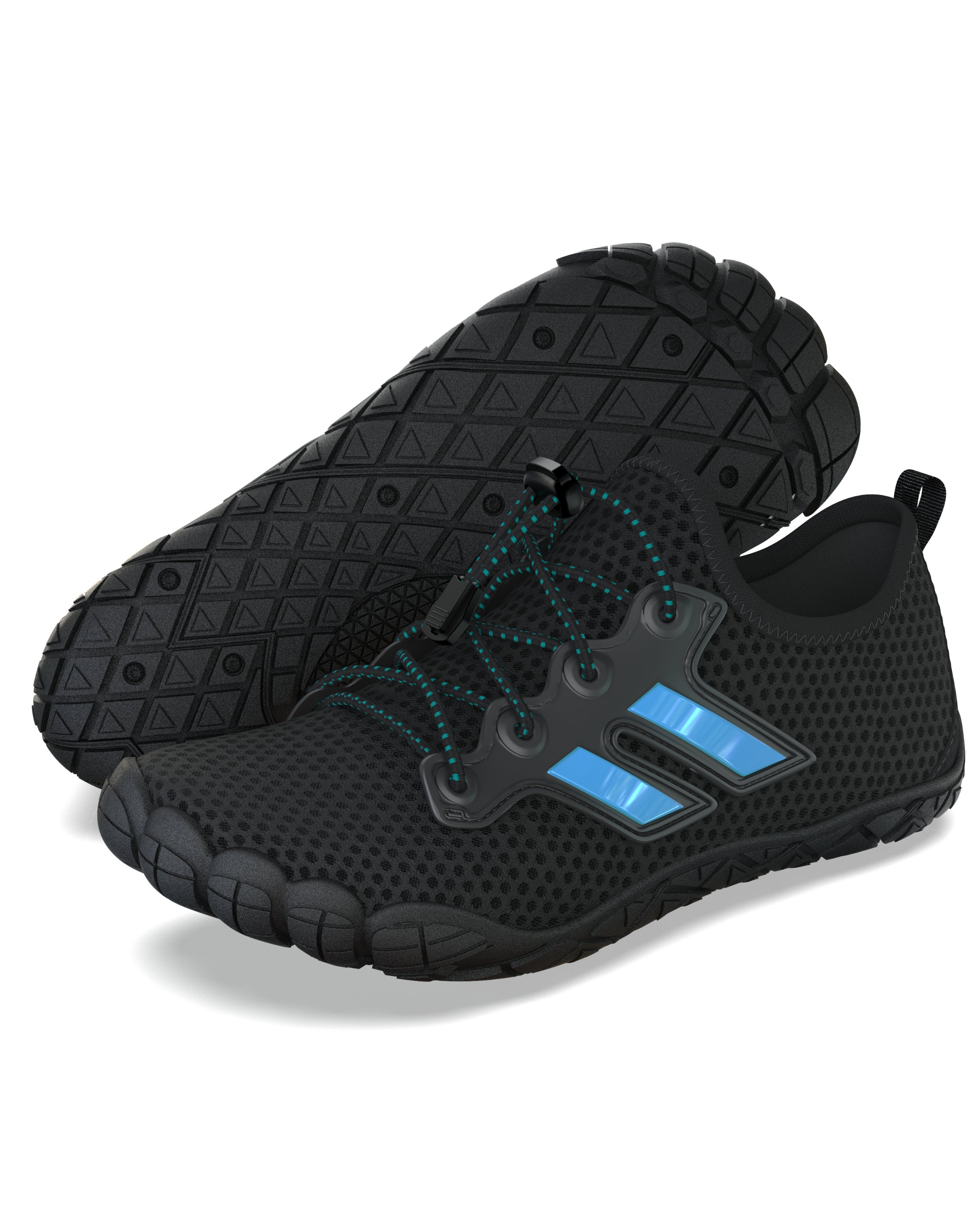G2RISE Quick-Dry Water Shoes – Beach, Pool & Sports-Black Blue