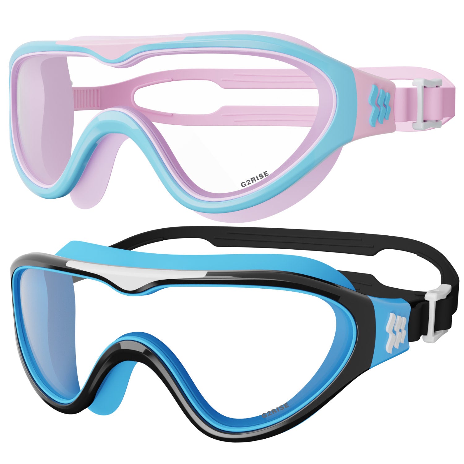 G2RISE Elite Kids Swim Goggles 6-14 | Premium Leakproof & UV Protection Goggles for Family Swim Adventures