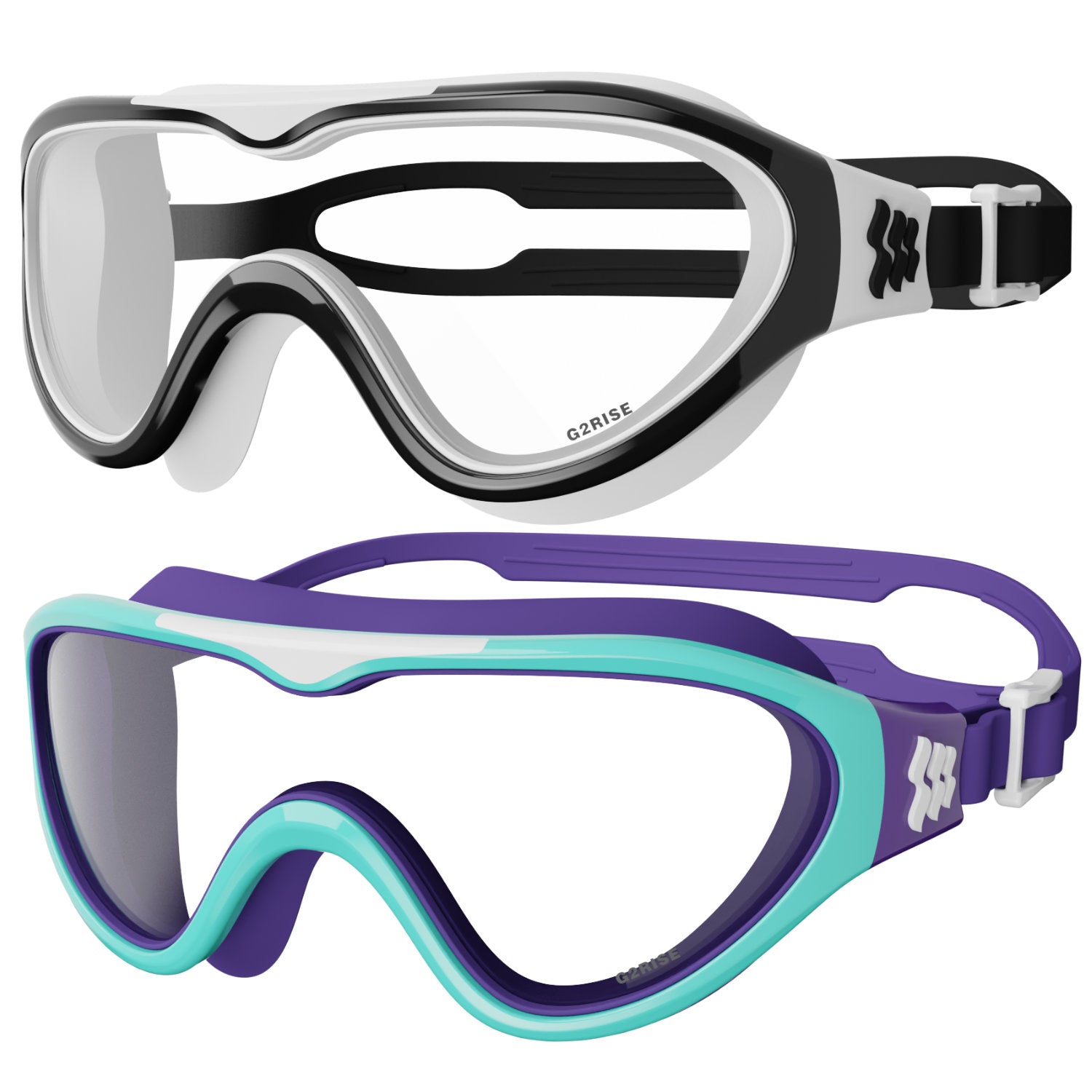 G2RISE Elite Kids Swim Goggles 6-14 | Premium Leakproof & UV Protection Goggles for Family Swim Adventures