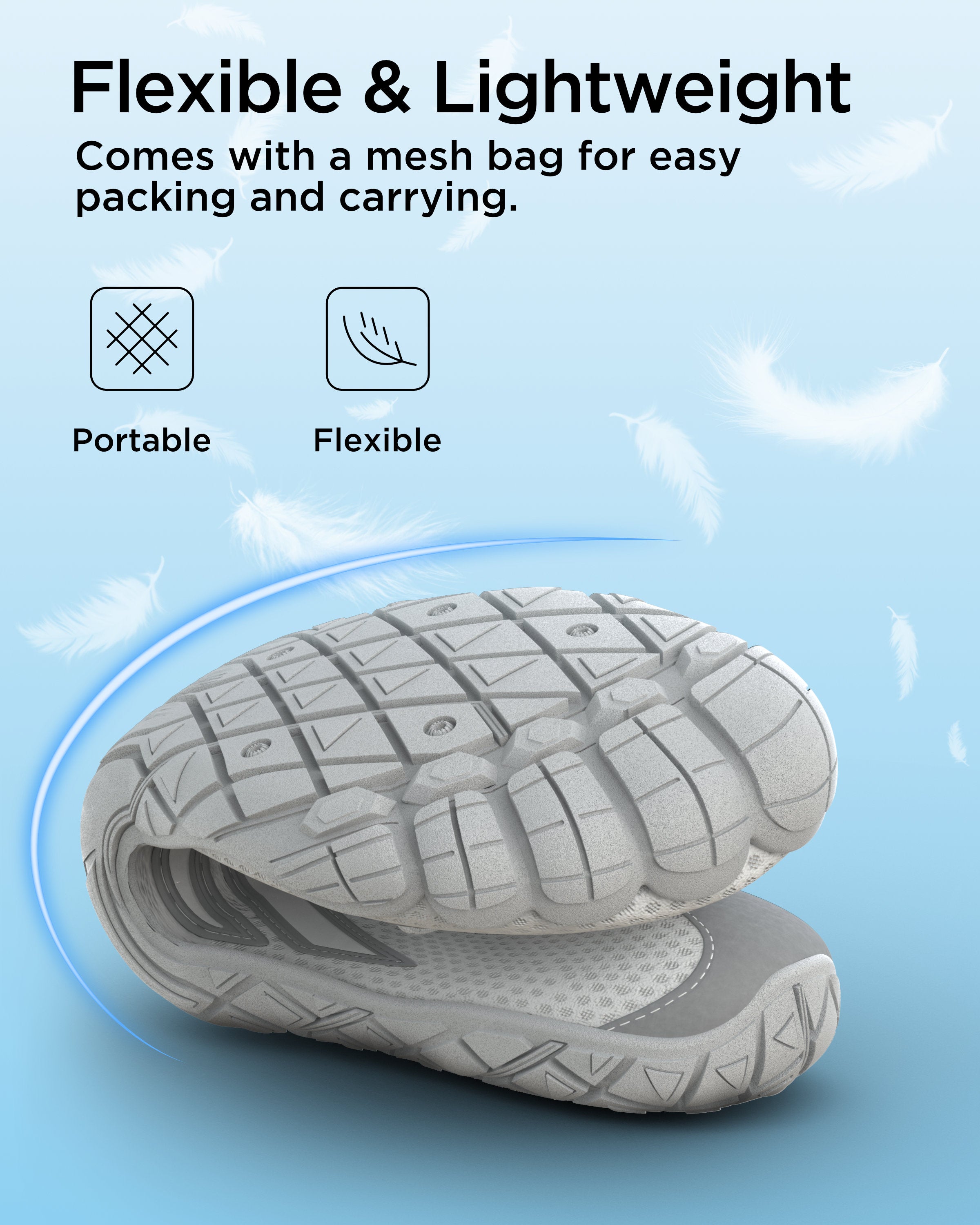 G2RISE Quick-Dry Water Shoes – Beach, Pool & Sports-White