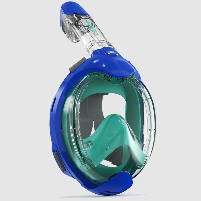 G2RISE Kids Full Face Snorkel Set-SN03 Blue-Green